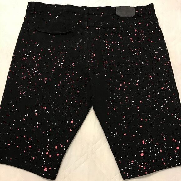 Legendary Status black speckled shorts size 42 - Picture 6 of 6